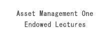 The Lecture Course Funded by Asset Management One